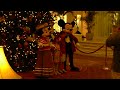 Mickey & Minnie Celebrate Christmas at Grand Floridian