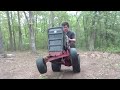 Redneck tractor wheelies