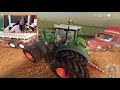 DESATOLANDO A JULIETA CARREGADA NA CHUVA | Farming Simulator 2019