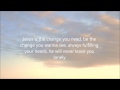 Jessica Jones - Jesus Is The Change