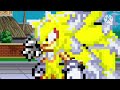 SSXU Sonic Vs AW Goku Part 2(Super Sonic X Universe Vs Anime War)