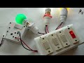 Electric 😍 Switch board wiring process | 3 Switches with 1 Indicator board wiring