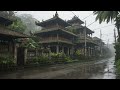 Get Peace of Mind, Deep Sleep & Relaxing Meditation with Rain Sound Without Thunder | Balinese Vibes