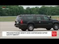 WATCH: President Biden Greets Son Hunter In Wilmington, Delaware, After Guilty Verdict