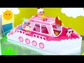Make My Melody Pink Bedroom, Kuromi Purple Room with Underground Aquarium | DIY Miniature Clay House