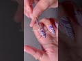 Easy water marble nail art for beginners at home🌼🏡 #shorts #nailart #naildesign #youtubeshorts