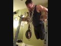 weighted chain dips drop sets