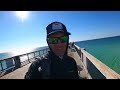 Tossing Shrimp Under the Gulf Pier for the Most Random Fish!