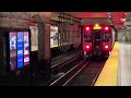 MBTA: Red Line Subway Train Action At Kendall/MIT Station MA: (09/06/2023)