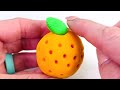 Create a Play Doh Cocomelon Rainbow Cake with Fruits in our Toy Kitchen