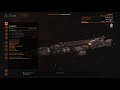 Elite Dangerous fleet carrier shooting down pirates