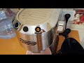 Очистка от накипи кофеварки Delonghi EC 680.  How to descale Delonghi Pump Coffee Maker EC680