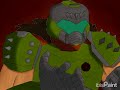 speed paint doom slayer rip and tear