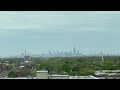 Chicago Skyline from the Suburbs