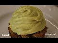 Lemon and matcha frosting / Glaçage citron et matcha