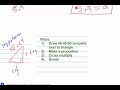 Unit 3B Pretest questions 1 to 4 (45-45-90 and 30-60-90 triangles)