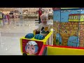 LITTLE SPENCER ENJOYS JASPER THE STEAM ENGINE KIDDIE RIDE//#baby #babyboy #kiddieride