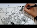 Zentangle Patterns For Beginners | Zentangle Art | Doodle Pattern