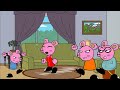 Peppa Pig Creates a Muddy Puddle Inside Her House/Grounded