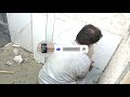 how to put tiles on bathroom walls??!