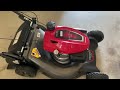 Honda HRN 216 Mower Walkaound