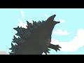 Godzilla x Kong - Godzilla In Ice but with the classic design of the legendary Godzilla