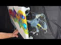 Fluid Art COMPILATION! (7 Colorful Paintings) Satisfying Video!