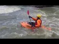 Josh Struble Whitewater Kayaking Wabash River 900 cfs at Ma