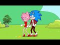 Superhero In Love - Who Will Be The First Female Superhero ? | Sonic The Hedgehog 2 Animation