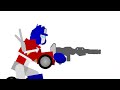 Test Optimus Shooting Lasers With His Ion Cannon | Ion Blaster