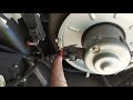 Rear Blower motor resistor location, 2001 GMC Yukon,