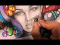 GRAFFITI - How to Draw Characters. #copiccolors #copic