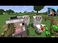 We have FRIENDS! | Let's play: Minecraft survival #4