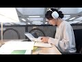 로스쿨생이랑 같이 공부해요! I 도서관 스터디윗미 ☕️ I STUDY WITH ME (1hr 50m, real time, real sound, law student)