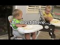 Adorable twins can’t be separated!