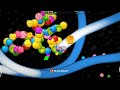 WORMZONE.IO | GIANT SLITHER SNAKE TOP 1 / Epic Worms Zone Best Gameplay