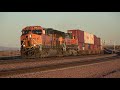 Desert Railfanning: High Speed Freight Trains on the BNSF Needles Sub