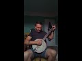 Cover of The East Virginia blues on banjo