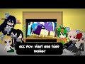Mha/Bnha Reacts to Mlp cafeteria song full
