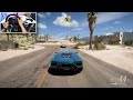 Lamborghini Aventador Ultimae & Reventón Forza Horizon 5 | Steering Wheel Gameplay