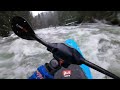 Miller river kayaking PFD(850-900cfs?) virtual gauge!