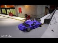 GTA 4 WINTER CRASH TEST OF REAL CARS 146