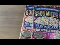 Turning💎 DOUBLE DIAMOND 💎into a PROFIT SESSION!!!💎 Diamond Dazzler 💎Ohio Lottery Scratch Off Tickets