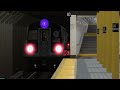 OpenBVE Virtual Railfanning (A) (C) (E) Trains at 14 Street