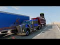 BeamNG Drive - Cars & Trucks vs Big HeadOn Crash