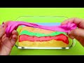 Rainbow SLIME: Finding Catnap in Smiling Critters Shapes with CLAY Coloring! Satisfying ASMR Videos