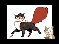 Warrior Cats First Arc ThunderClan Characters Speedpaint Part 1