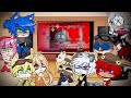 Sonic Characters REACT to Friday Night Funkin VS P:A EyeFanBuild  // Pibby Apocalypse Fan Build //