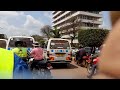 Kampala city today amidst GenZ walk to Parliament protest on corruption in the county