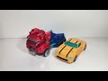 Transformers Roll and Change Bumblebee! Cyberverse Adventures Dinobots Unite Huge Transformer!